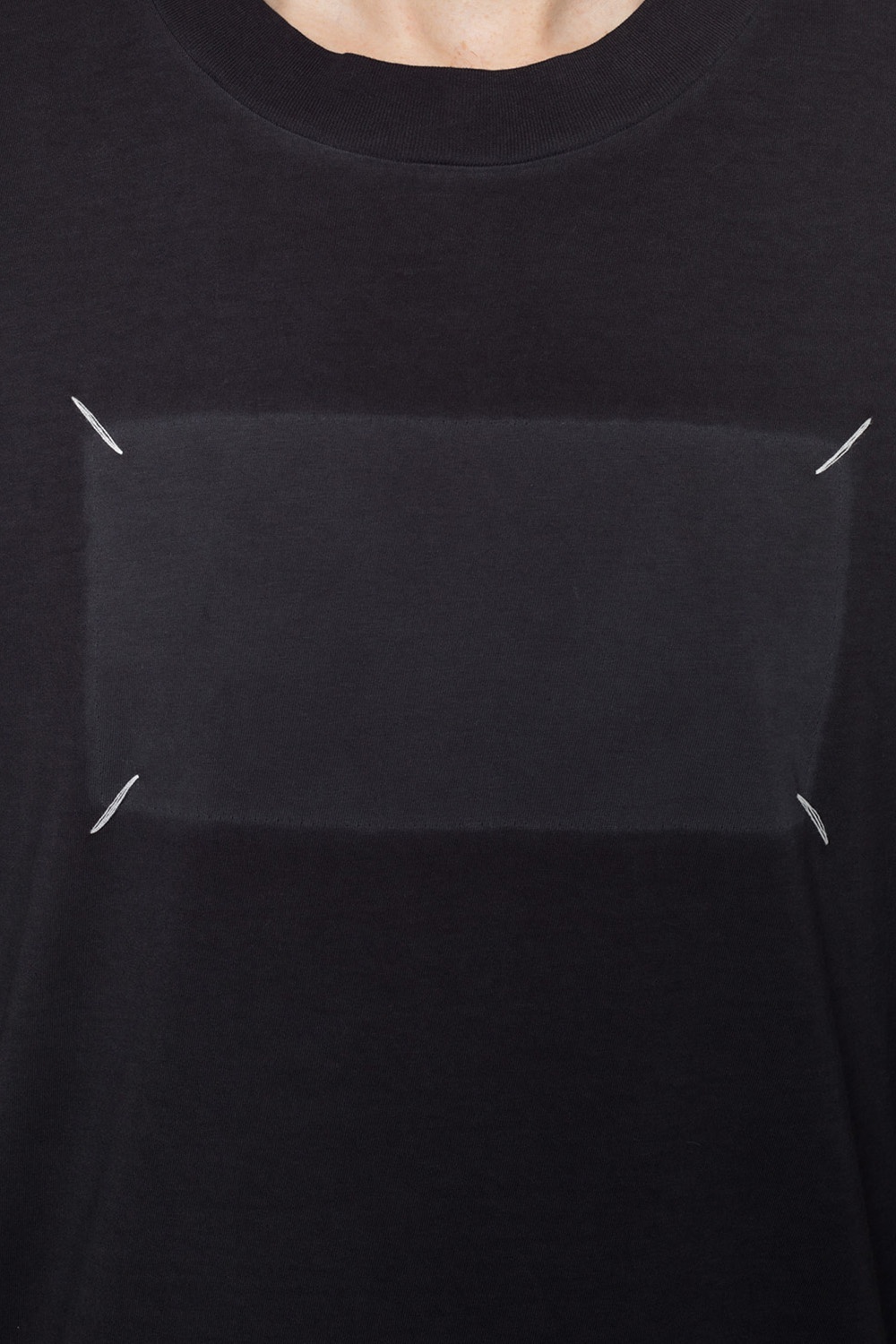 Grey T-shirt with stitching details Maison Margiela - Vitkac France